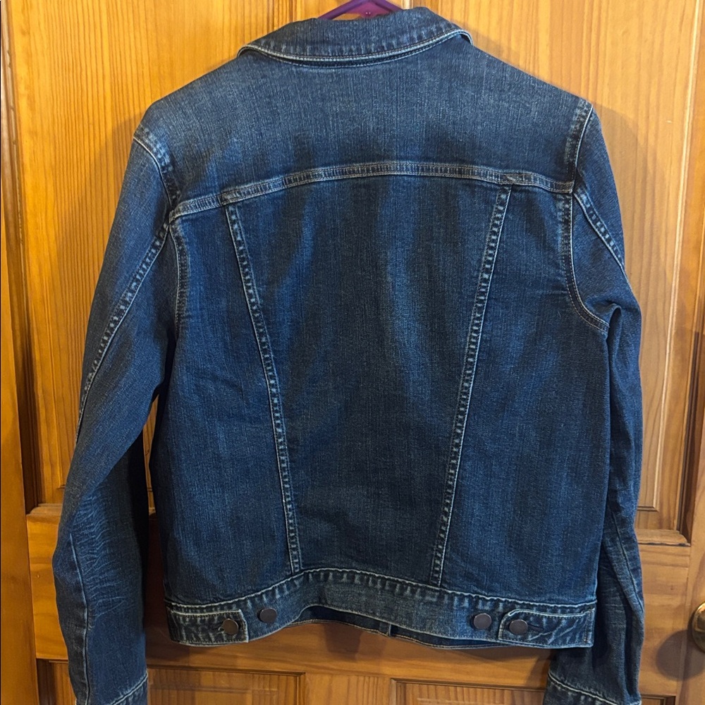 Ana Dark Blue Jean Jacket - Picture 3 of 3
